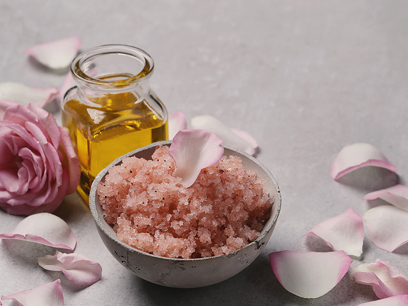 Healthy glowing skin